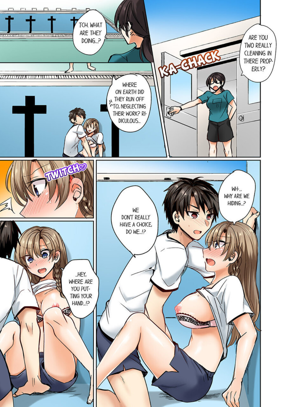 Hentai Manga Comic-My Swimsuit Slipped... And it went in!? A Mixed Synchronized Swimming Club with More Than Just Nip Slips in Store! ~ 1-Read-10